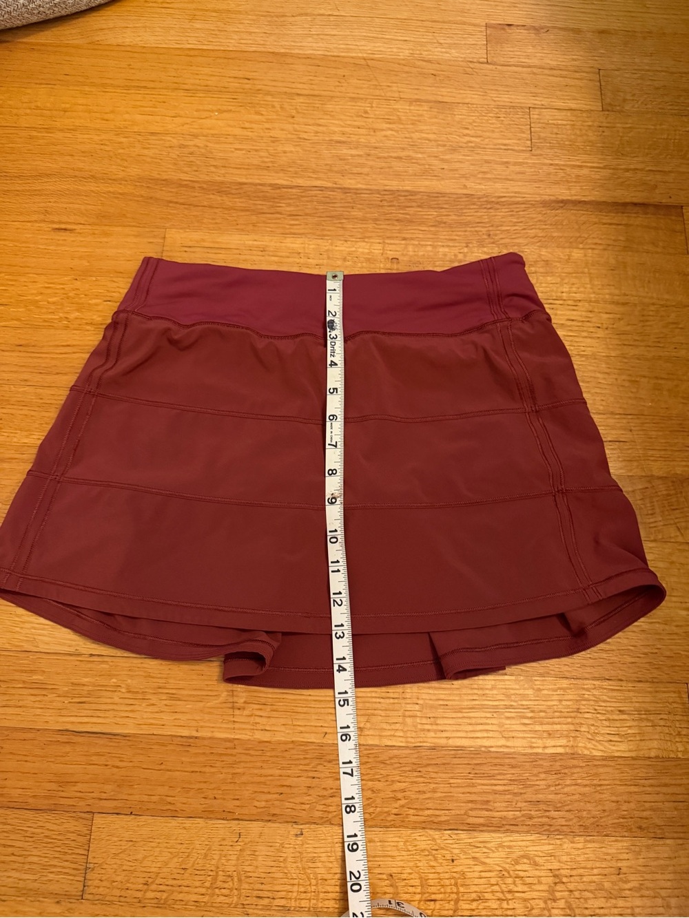 lululemon athletica Wine Athletic Skort